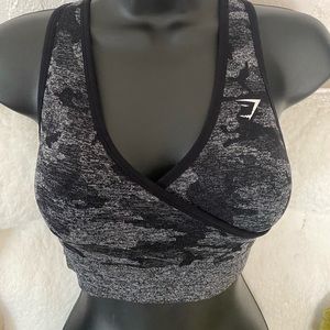 GYMSHARK 🦈 CAMO SPORTS BRA